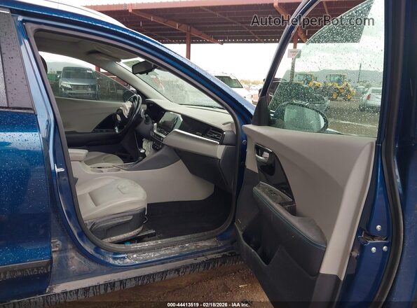 KNDCE3LC5M5465212 2021 KIA NIRO Blue Вид салону спереду