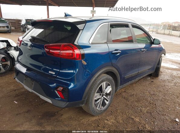 KNDCE3LC5M5465212 2021 KIA NIRO Blue Задня права чверть
