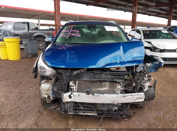 KNDCE3LC5M5465212 2021 KIA NIRO Blue Вид щитка приладів