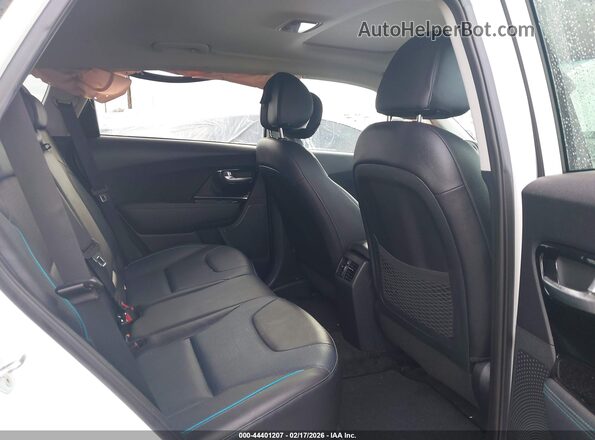 KNDCE3LG4L5047273 2020 KIA NIRO EV White Widok naklejki z numerem VIN