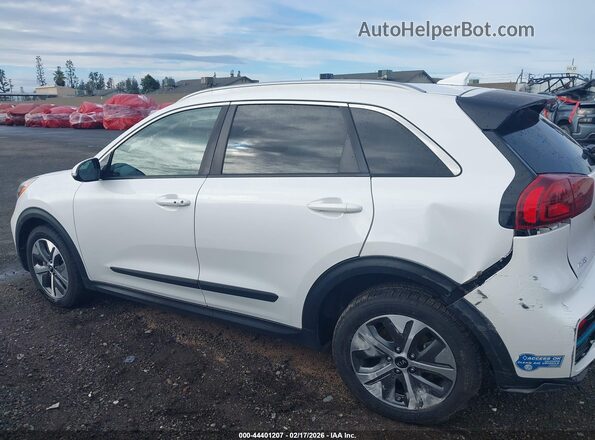 KNDCE3LG4L5047273 2020 KIA NIRO EV White Widok wnętrza 360 stopni