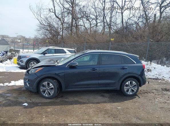 KNDCE3LG4L5074439 2020 KIA NIRO EV Dark Blue Widok wnętrza 360 stopni