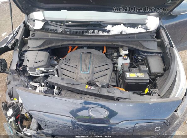 KNDCE3LG4L5074439 2020 KIA NIRO EV Dark Blue Widok z tyłu
