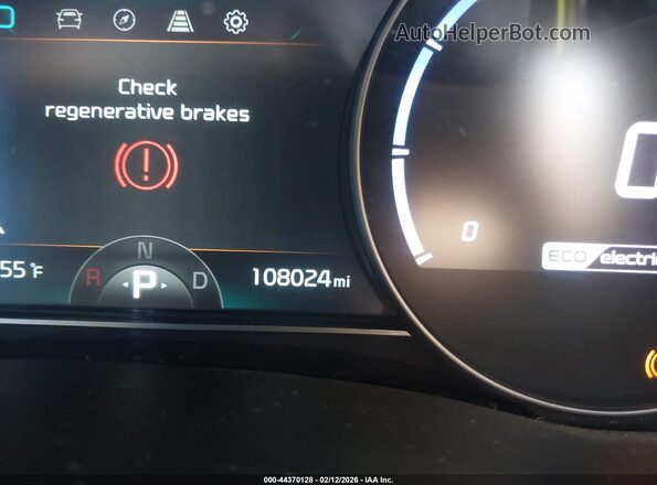 KNDCE3LG6K5030182 2019 KIA NIRO EV Gray 