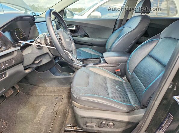 KNDCE3LG6N5135101 2022 KIA NIRO Black Vista interior delantera
