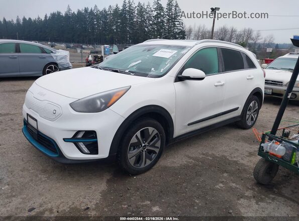 KNDCE3LG8N5144463 2022 KIA NIRO EV White Przód lewy