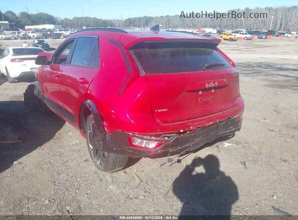 KNDCR3L18P5042275 2023 KIA NIRO EV Red 