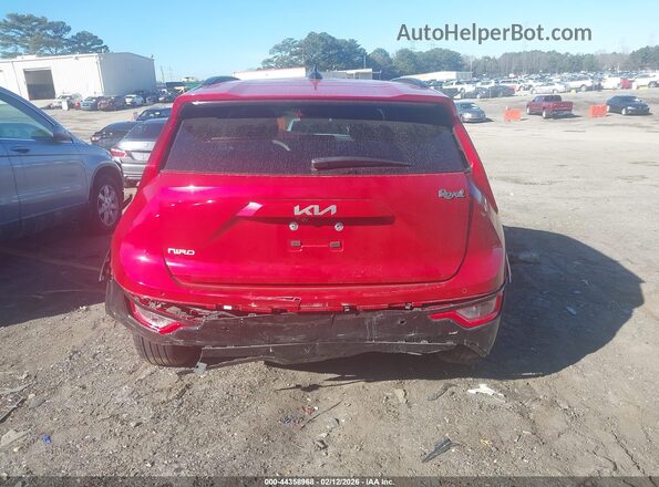 KNDCR3L18P5042275 2023 KIA NIRO EV Red 