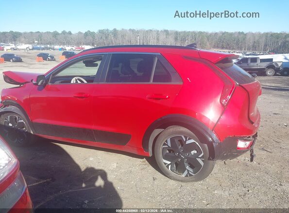 KNDCR3L18P5042275 2023 KIA NIRO EV Red 