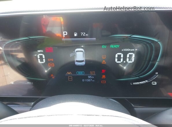 KNDCR3LEXR5120657 2024 KIA NIRO Green Вид задніх сидінь