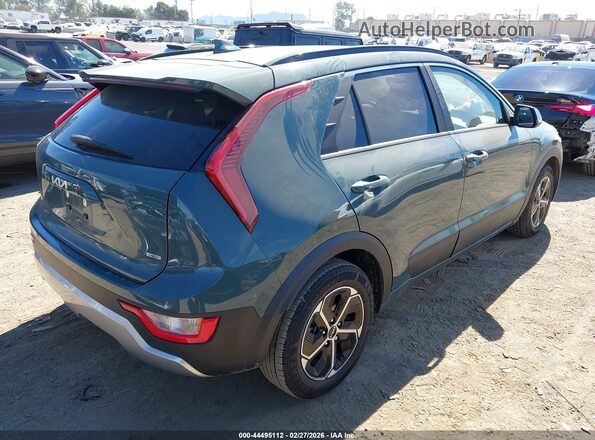 KNDCR3LEXR5120657 2024 KIA NIRO Green Задня права чверть