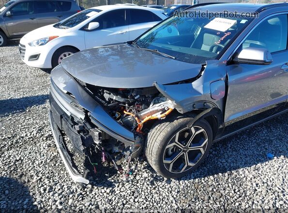 KNDCR3LF6R5124231 2024 KIA NIRO PLUG-IN HYBRID Gray Դիմացի տեսք