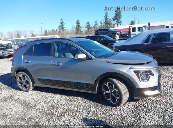 KNDCR3LF6R5124231 2024 KIA NIRO PLUG-IN HYBRID Gray Սալոնի հետևի տեսք