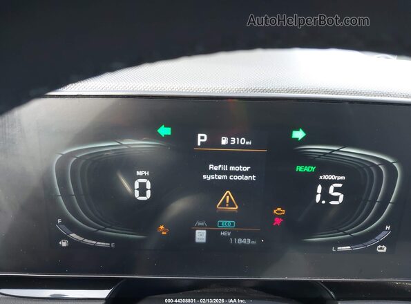 KNDCS3LF5R5163011 2024 KIA NIRO PLUG-IN HYBRID Blue Հետևի նստատեղերի տեսք