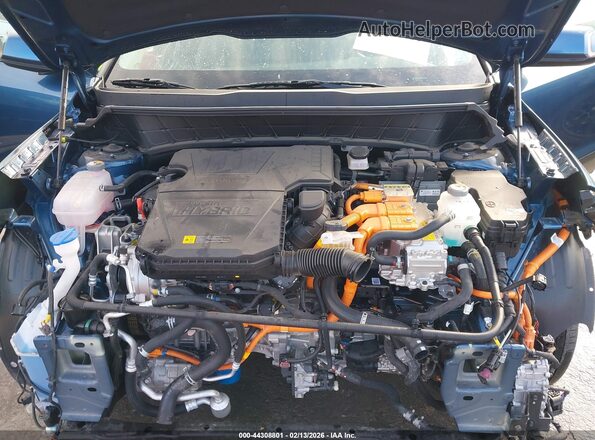KNDCS3LF5R5163011 2024 KIA NIRO PLUG-IN HYBRID Blue Հետևի տեսք