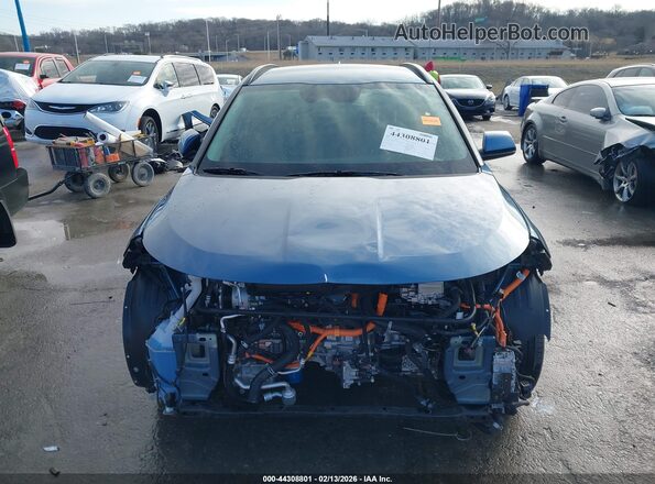 KNDCS3LF5R5163011 2024 KIA NIRO PLUG-IN HYBRID Blue Սալոնի հետևի տեսք