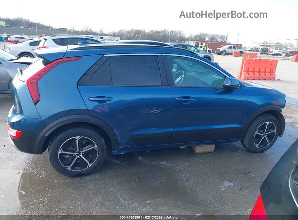 KNDCS3LF5R5163011 2024 KIA NIRO PLUG-IN HYBRID Blue Սալոնի 360 աստիճան տեսք