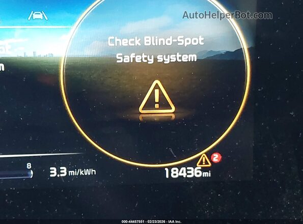 KNDCT3L11P5044919 2023 KIA NIRO EV Синий 