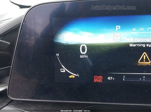KNDCT3L11P5044919 2023 KIA NIRO EV Синий 