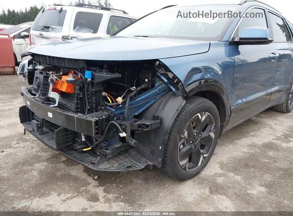 KNDCT3L11P5044919 2023 KIA NIRO EV Синий Вид спереди