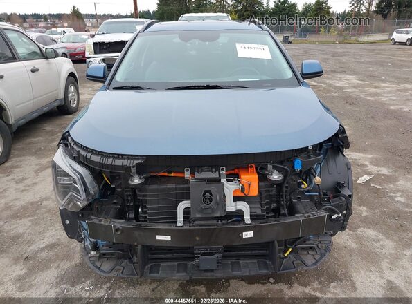 KNDCT3L11P5044919 2023 KIA NIRO EV Синий Вид задней части салона