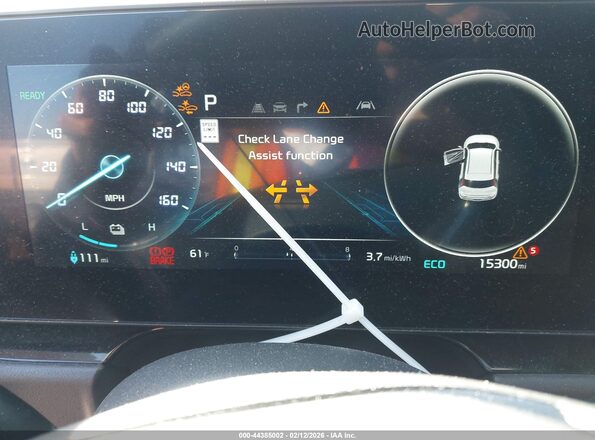 KNDCT3L16R5109931 2024 KIA NIRO EV Gray უკანა სავარძლების ხედი