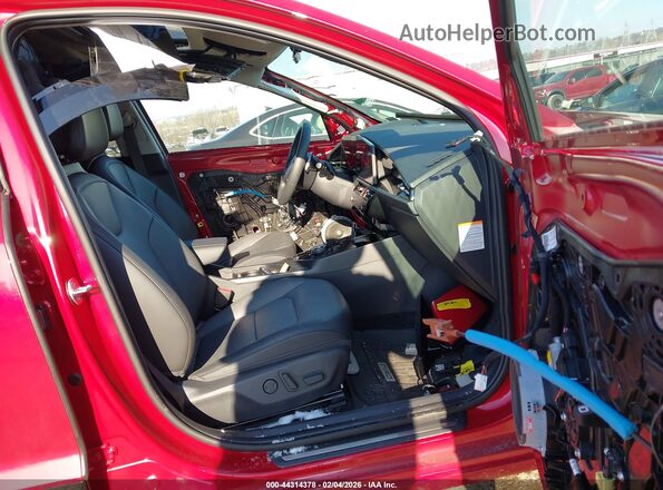 KNDCT3L16S5141168 2025 KIA NIRO EV Red Vista interior delantera