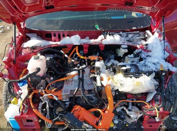 KNDCT3L16S5141168 2025 KIA NIRO EV Red Vista trasera