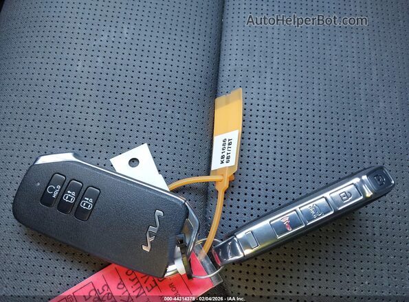 KNDCT3L16S5141168 2025 KIA NIRO EV Red Vista del salpicadero