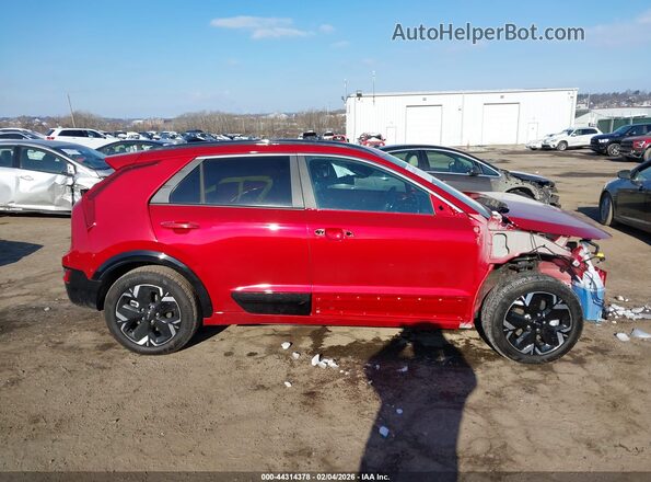KNDCT3L16S5141168 2025 KIA NIRO EV Red Vista interior de 360 grados