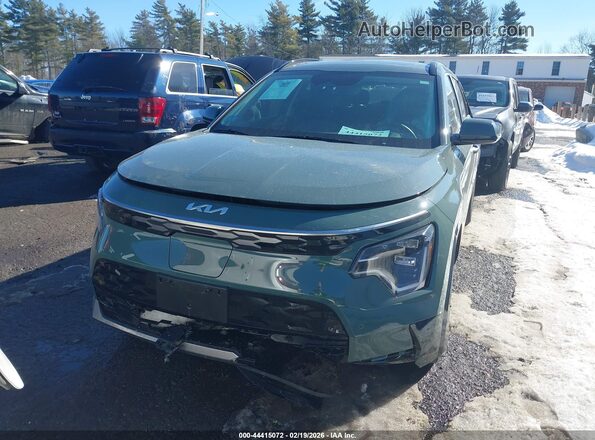 KNDCT3L17R5110022 2024 KIA NIRO EV Green Front view