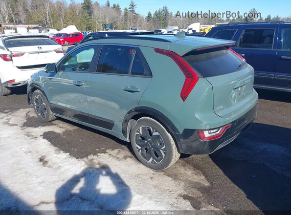 KNDCT3L17R5110022 2024 KIA NIRO EV Green Rear left