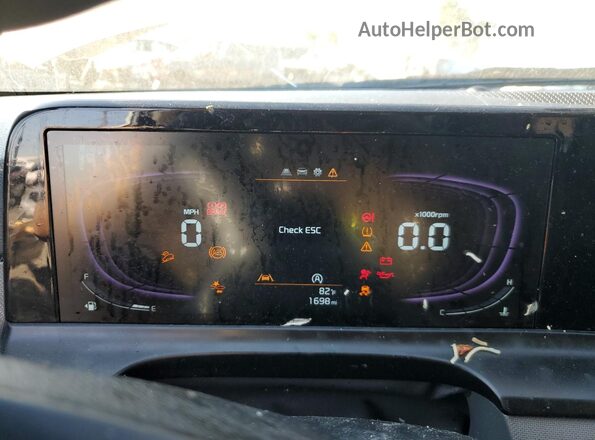 KNDEP2AA0T7868886 2026 KIA SELTOS Gray Вид щитка приладів