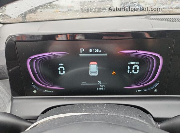 KNDEPCAA4T7833144 2026 KIA SELTOS Gray Вид щитка приладів