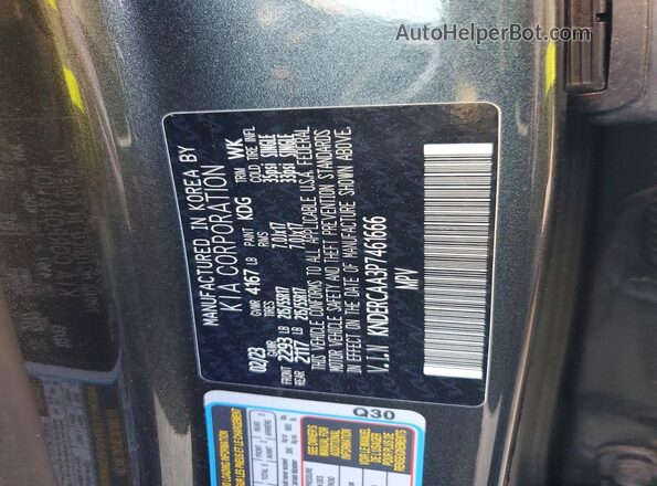 KNDERCAA3P7461666 2023 KIA SELTOS Gray 