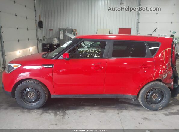 KNDJN2A23K7638240 2019 KIA SOUL Красный Панорамный вид салона 360°