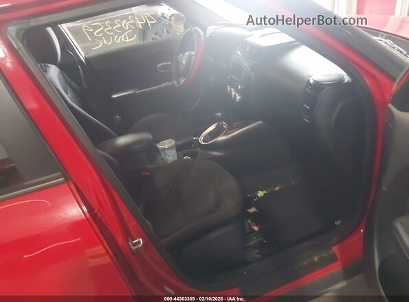 KNDJN2A23K7638240 2019 KIA SOUL Красный Вид салона спереди