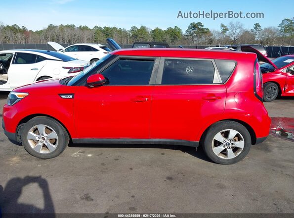 KNDJN2A25K7022927 2019 KIA SOUL Red 