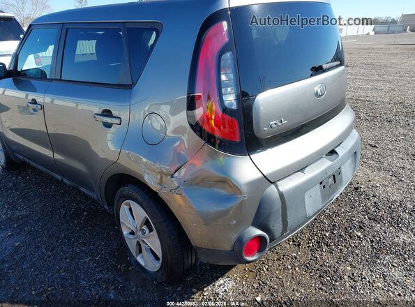 KNDJN2A27G7302002 2016 KIA SOUL Gray წინა ხედი