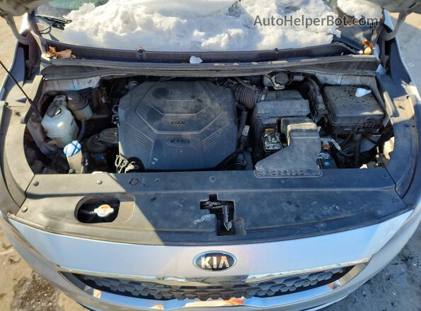 KNDMA5C13K6535503 2019 KIA SEDONA Gray Widok komory silnika