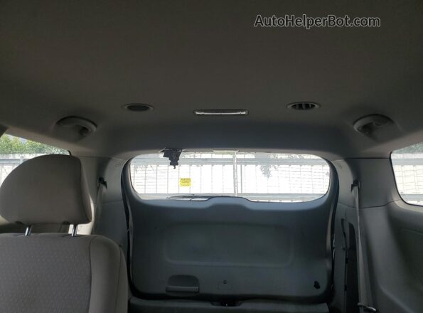 KNDMA5C17G6184554 2016 KIA SEDONA Black Вид задніх сидінь