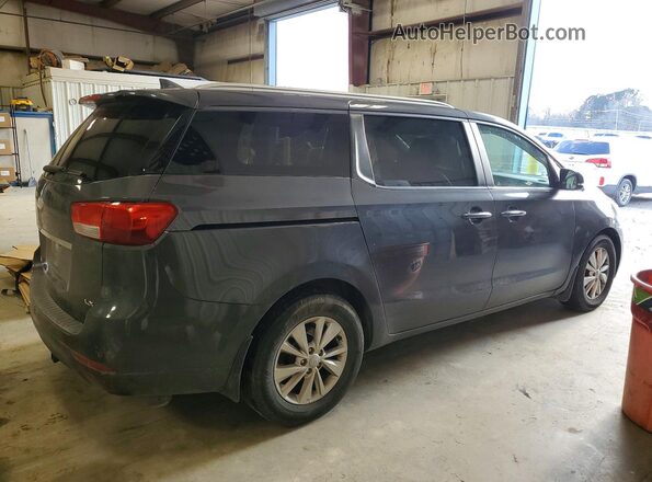 KNDMB5C10H6329089 2017 KIA SEDONA Black Հետևի աջ