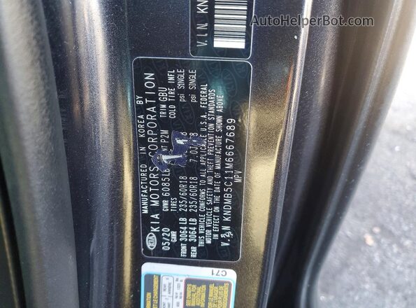 KNDMB5C11M6667689 2021 KIA SEDONA Black 