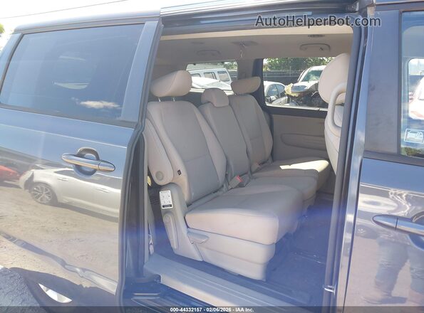 KNDMB5C13G6116409 2016 KIA SEDONA Gray Vista de la etiqueta del VIN