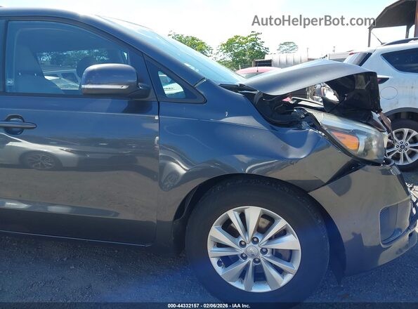 KNDMB5C13G6116409 2016 KIA SEDONA Gray 