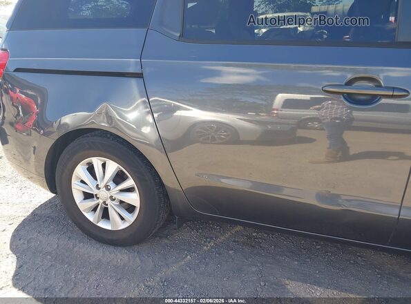 KNDMB5C13G6116409 2016 KIA SEDONA Gray 