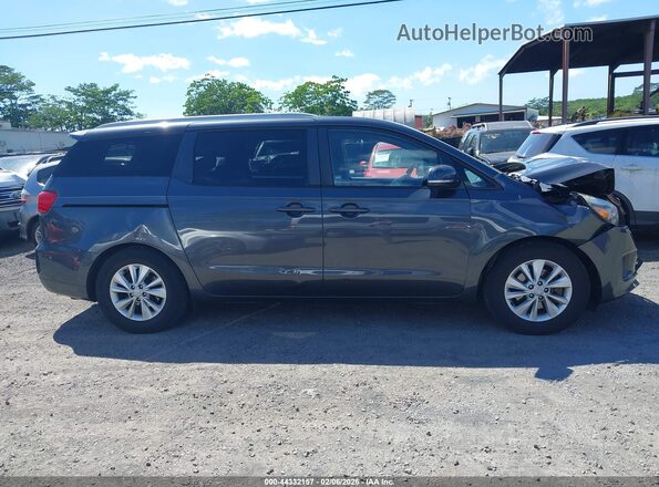 KNDMB5C13G6116409 2016 KIA SEDONA Gray Vista interior de 360 grados