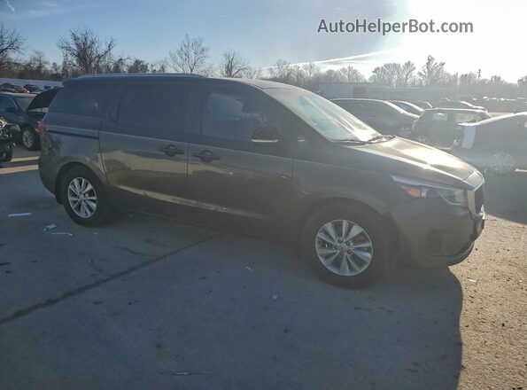 KNDMB5C14G6204045 2016 KIA SEDONA Gray წინა მარჯვენა