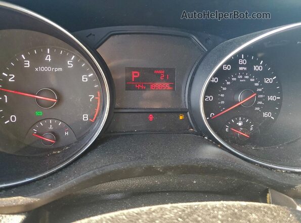 KNDMB5C14G6204045 2016 KIA SEDONA Gray ხელსაწყოთა პანელის ხედი
