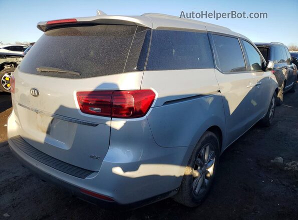 KNDMB5C17K6510522 2019 KIA SEDONA Silver Trasero derecho